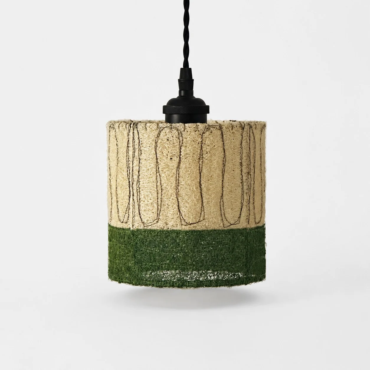 Loofah pendant shade product view