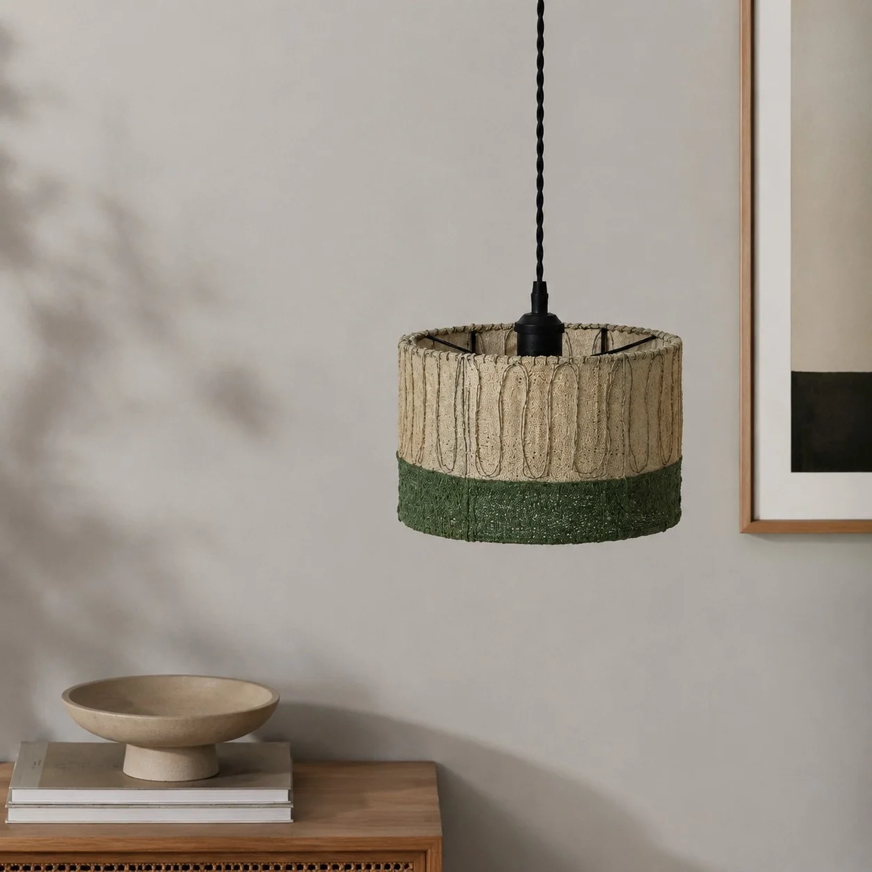 Loofah pendant shade product view