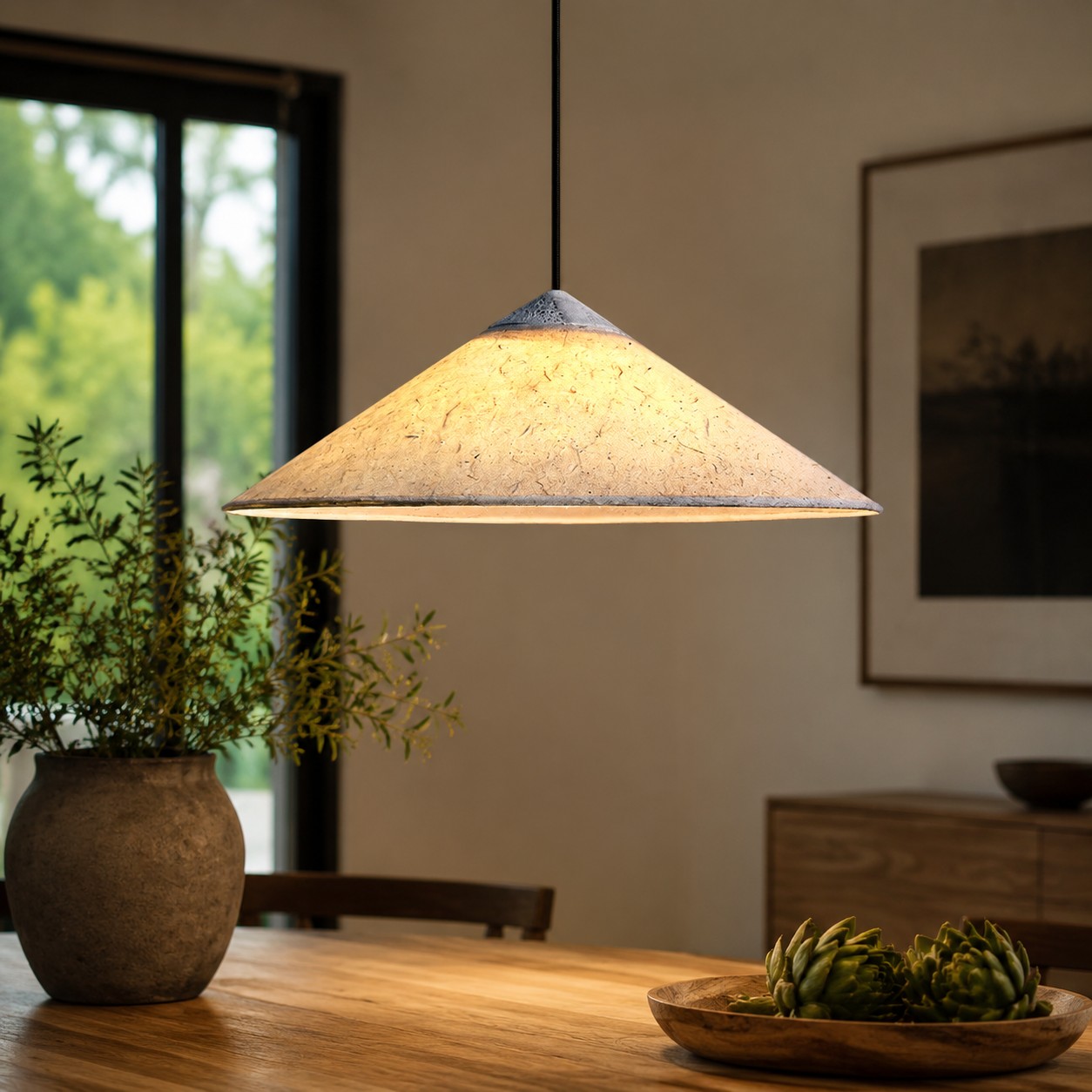 paper pendant light