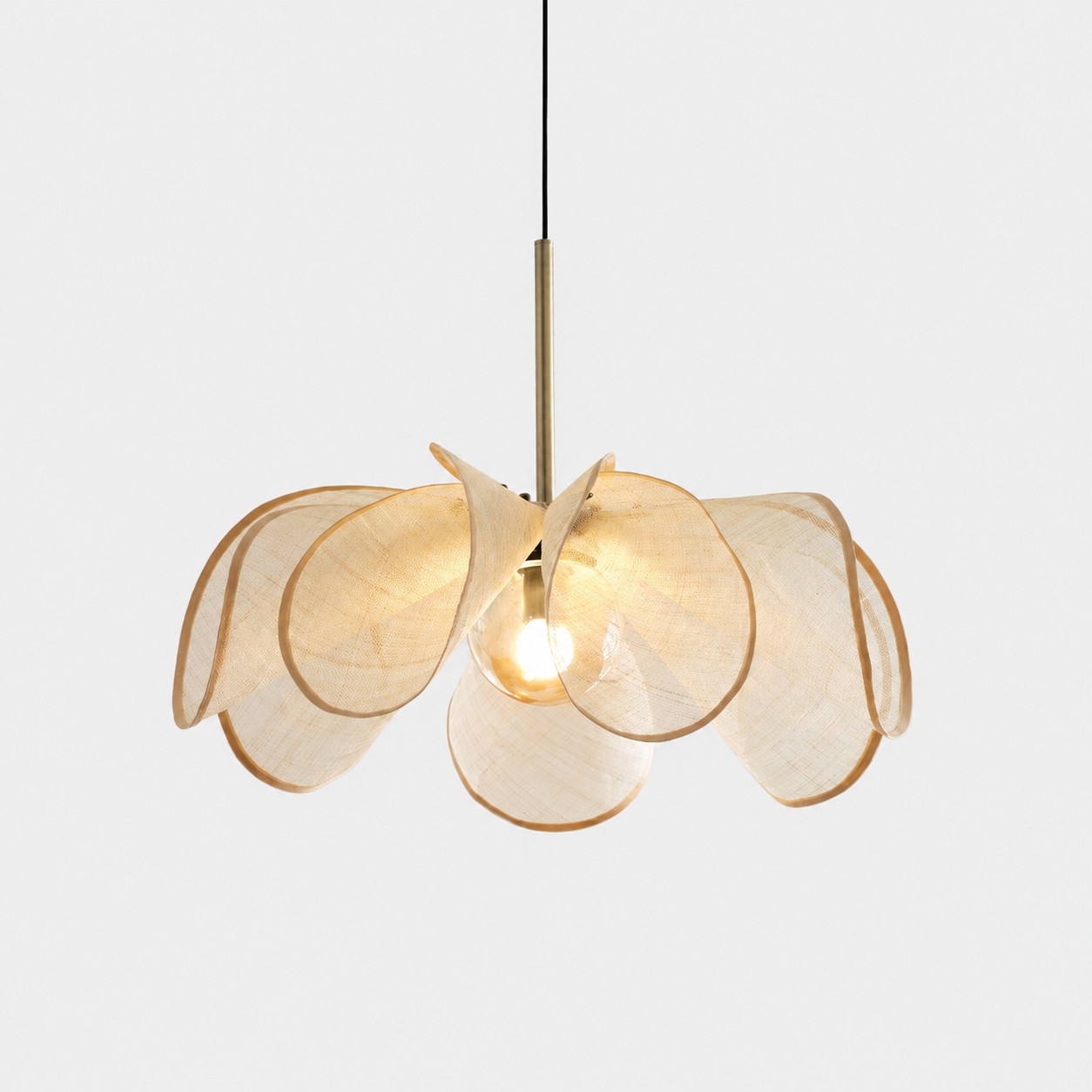 Natural Cream 80 cm pendant light