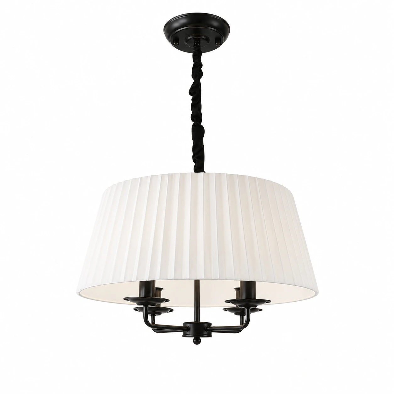Lustre Tela avec finition noire